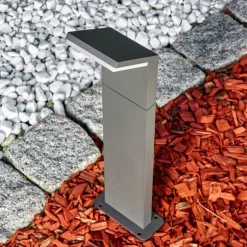 Borne lumineuse Korup LED Anthracite, 1 lumière