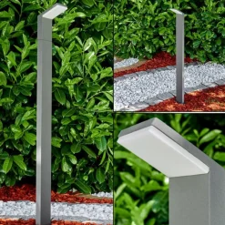 Borne lumineuse Korup LED Aluminium, 1 lumière