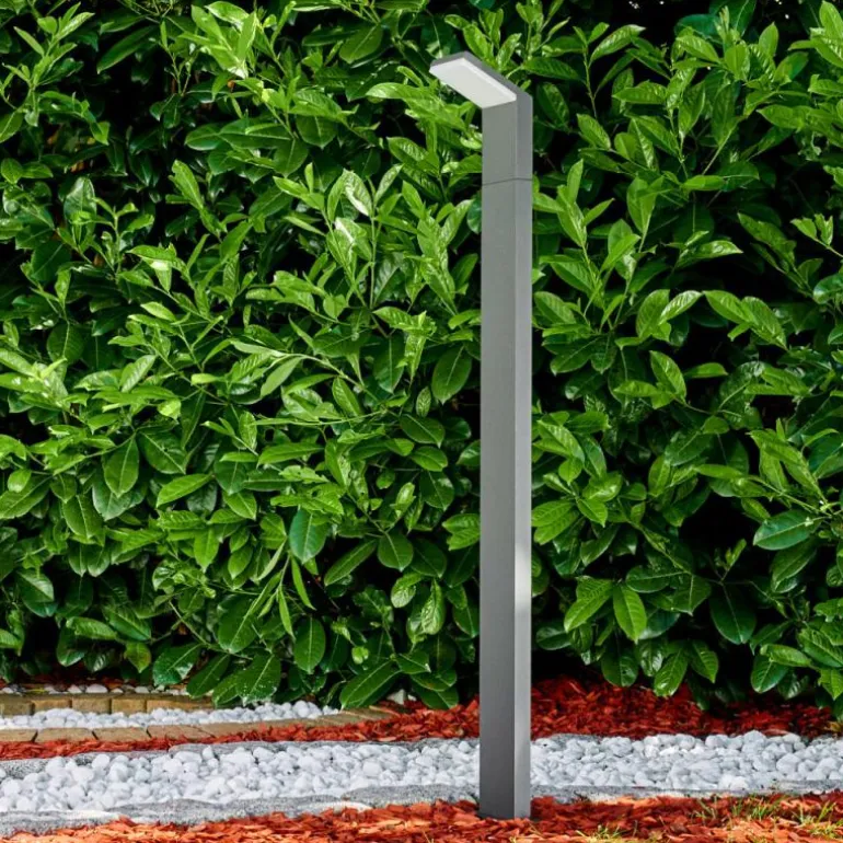 Borne lumineuse Korup LED Aluminium, 1 lumière