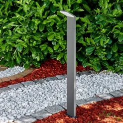 Borne lumineuse Korup LED Aluminium, 1 lumière