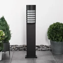 Borne lumineuse Kurola Noir, 1 lumière