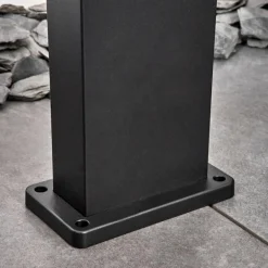 Borne lumineuse Kurola Noir, 1 lumière