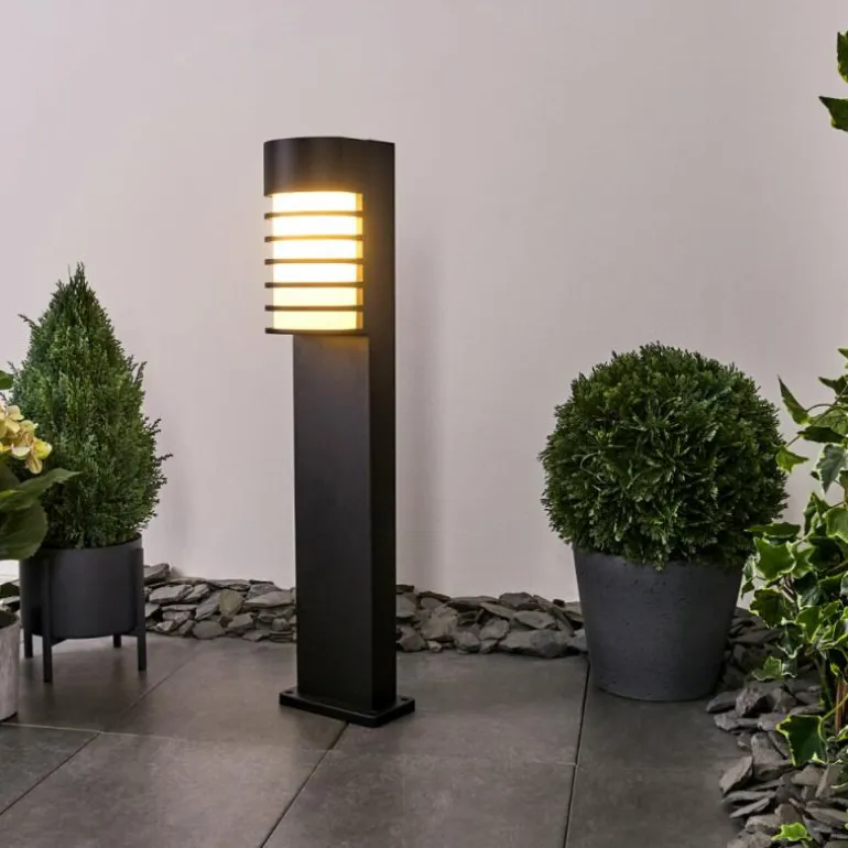 Borne lumineuse Kurola Noir, 1 lumière