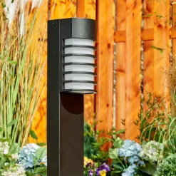 Borne lumineuse Kurola Noir, 1 lumière