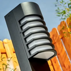 Borne lumineuse Kurola Noir, 1 lumière