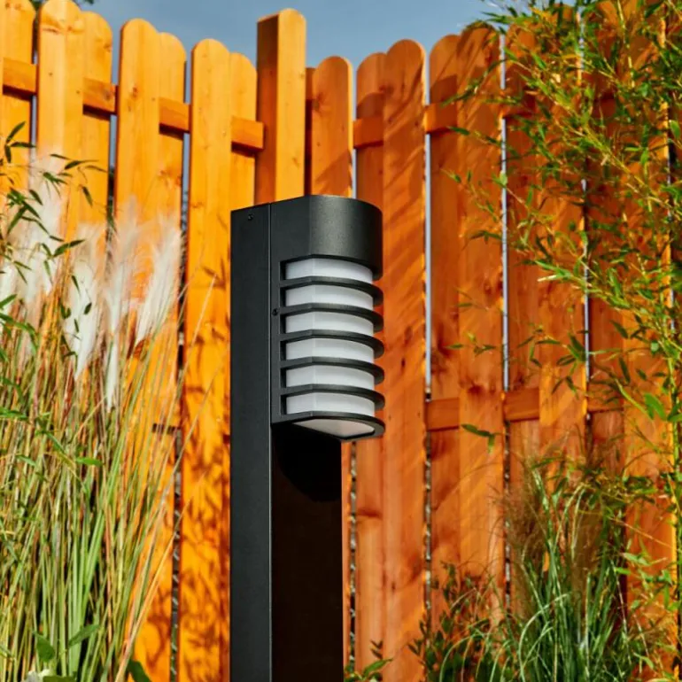 Borne lumineuse Kurola Noir, 1 lumière