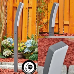 Borne lumineuse Maseru LED Anthracite, 1 lumière