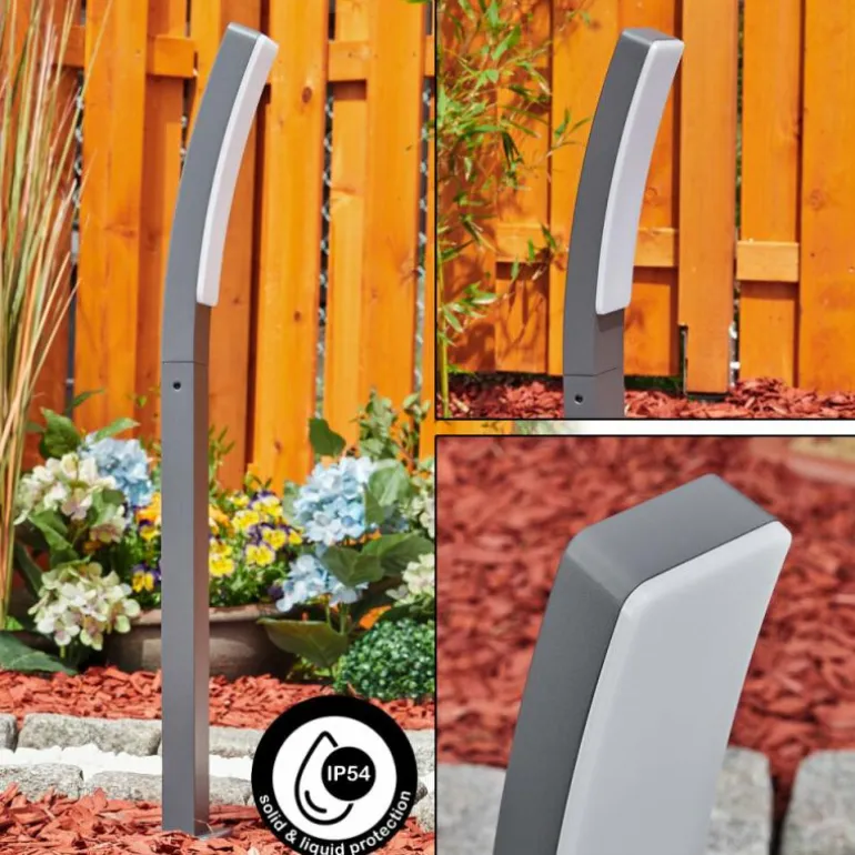 Borne lumineuse Maseru LED Anthracite, 1 lumière