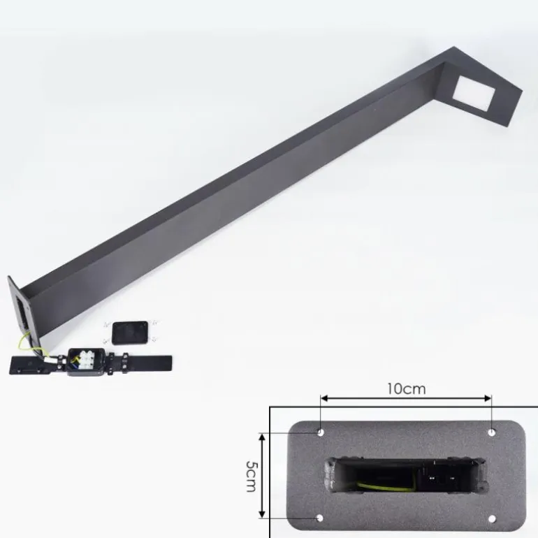 Borne lumineuse Matlava LED Anthracite, 1 lumière