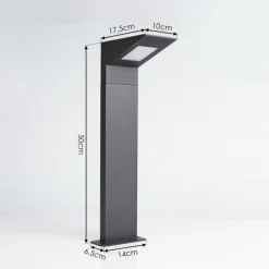 Borne lumineuse Matlava LED Anthracite, 1 lumière