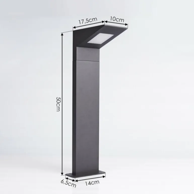 Borne lumineuse Matlava LED Anthracite, 1 lumière