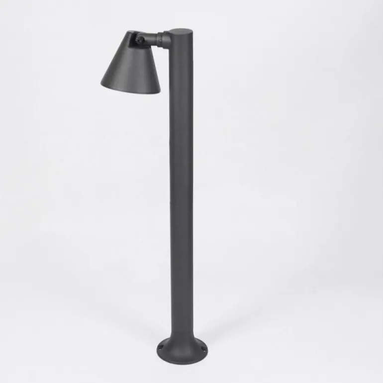 Borne lumineuse Milond Anthracite, 1 lumière