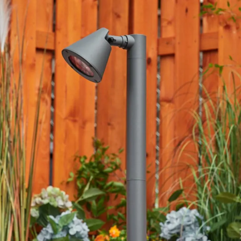 Borne lumineuse Milond Anthracite, 1 lumière