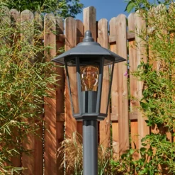 Borne lumineuse Moskau Anthracite, 1 lumière