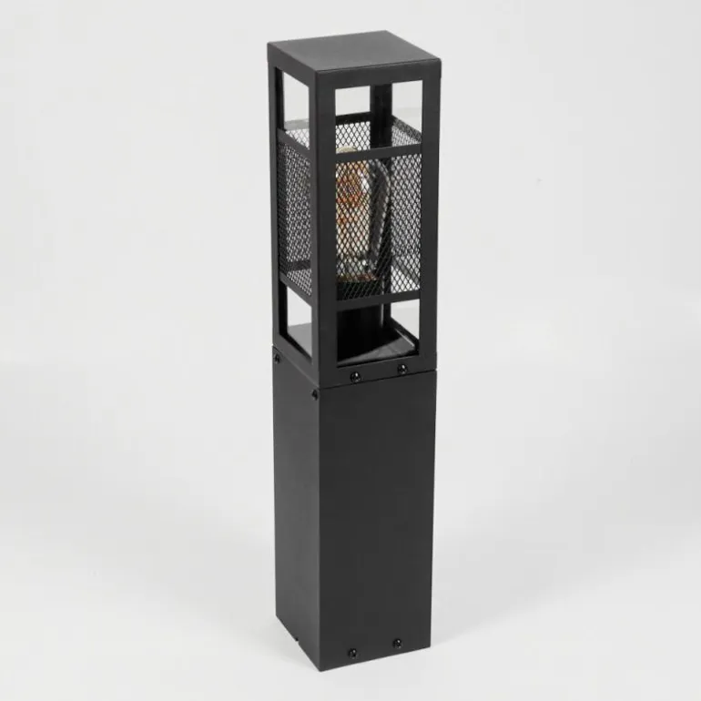 Borne lumineuse Nelgen Noir, 1 lumière