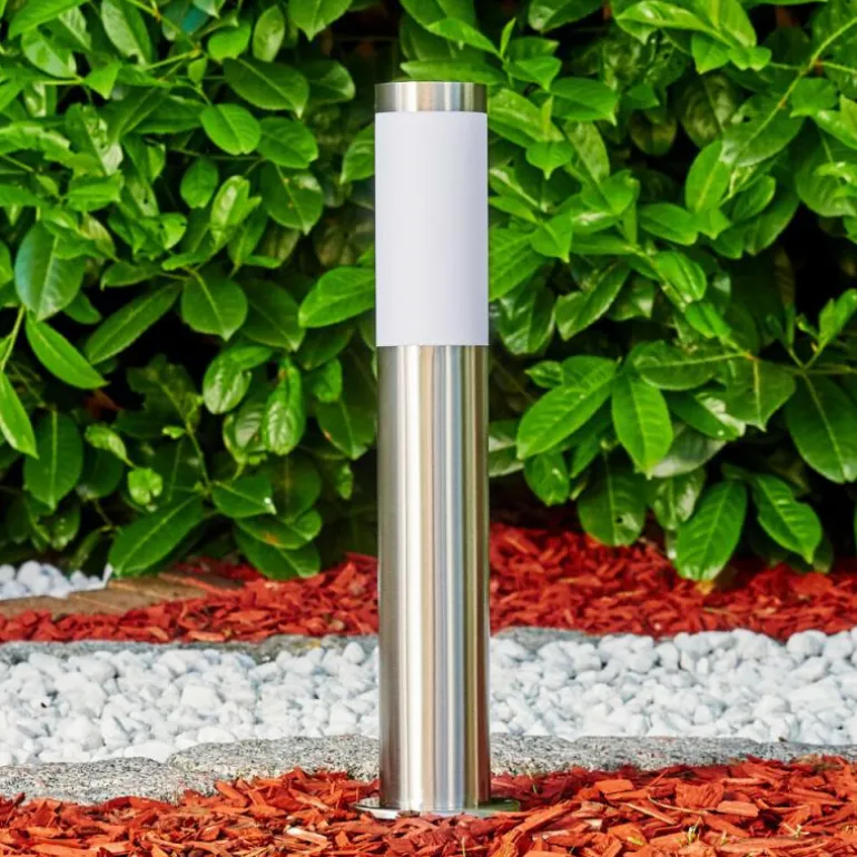 Borne lumineuse Norburg Acier inoxydable, 1 lumière