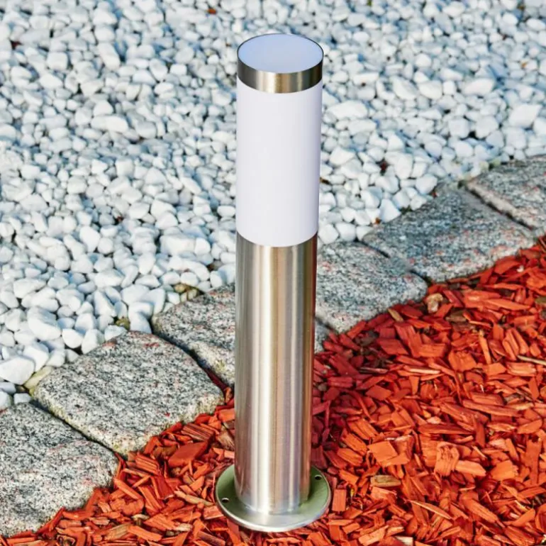 Borne lumineuse Norburg Acier inoxydable, 1 lumière