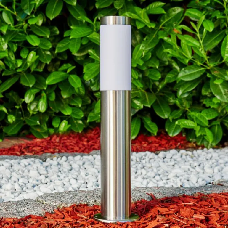 Borne lumineuse Norburg Acier inoxydable, 1 lumière