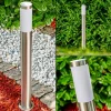 Borne lumineuse Norburg Acier inoxydable, 1 lumière