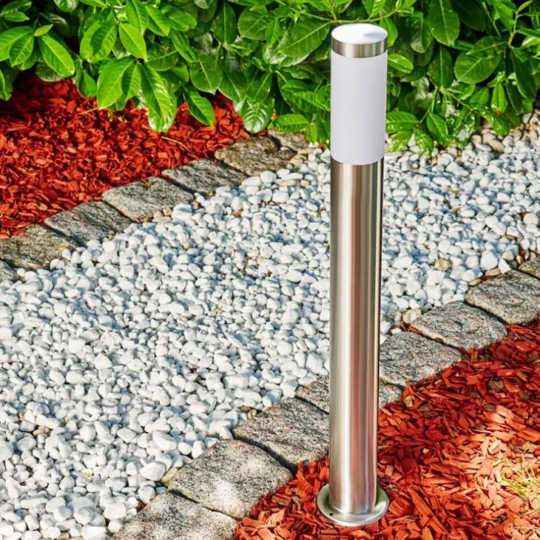 Borne lumineuse Norburg Acier inoxydable, 1 lumière