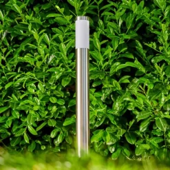 Borne lumineuse Norburg Acier inoxydable, 1 lumière
