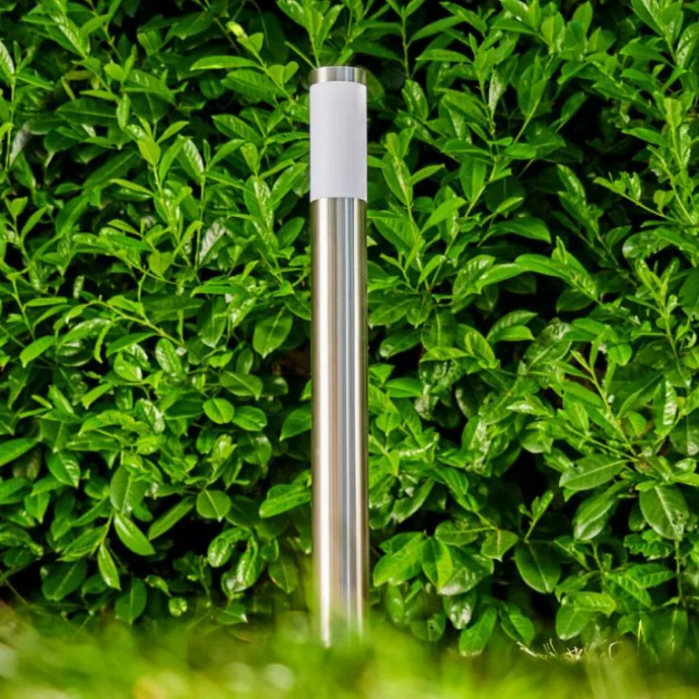 Borne lumineuse Norburg Acier inoxydable, 1 lumière