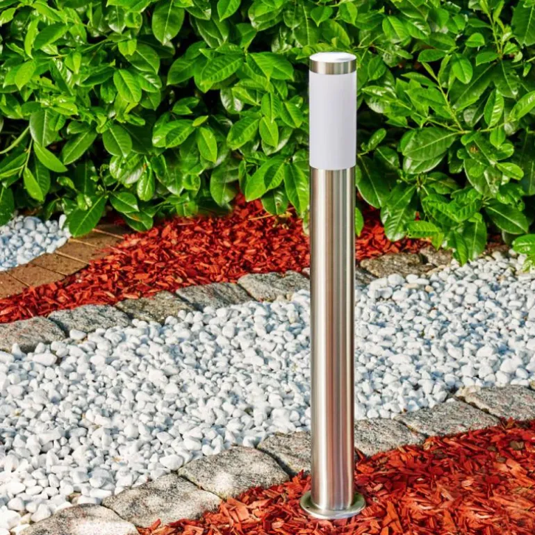 Borne lumineuse Norburg Acier inoxydable, 1 lumière
