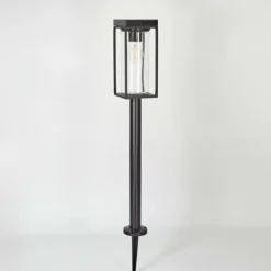 Borne lumineuse Palanga LED Noir, 1 lumière