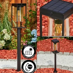 Borne lumineuse Palanga LED Noir, 1 lumière