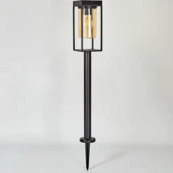 Borne lumineuse Palanga LED Noir, 1 lumière