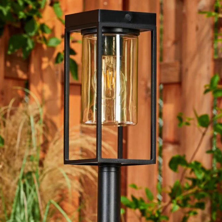 Borne lumineuse Palanga LED Noir, 1 lumière
