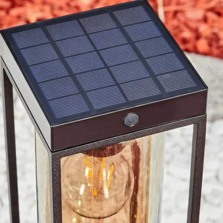 Borne lumineuse Palanga LED Noir, 1 lumière