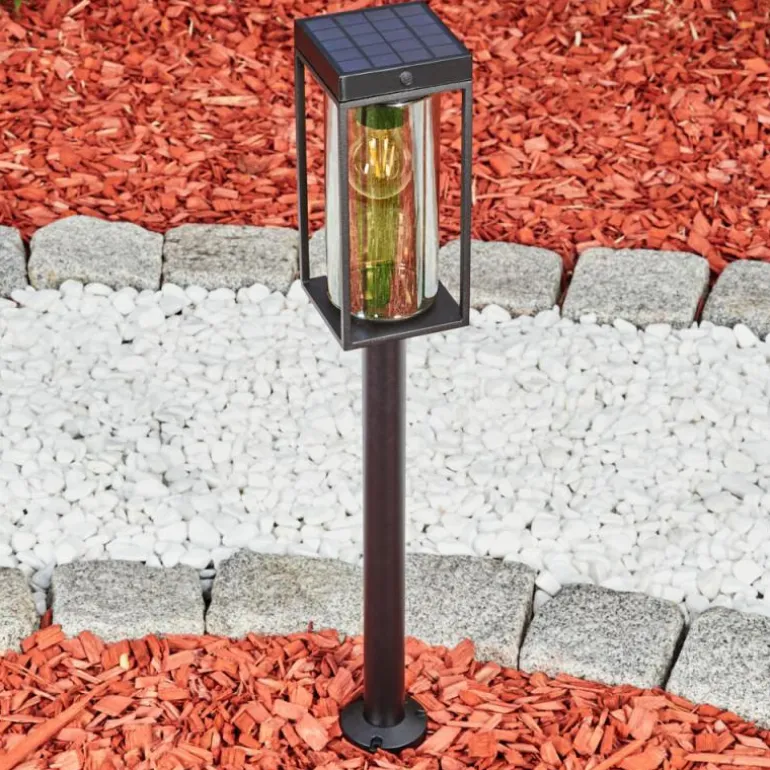Borne lumineuse Palanga LED Noir, 1 lumière
