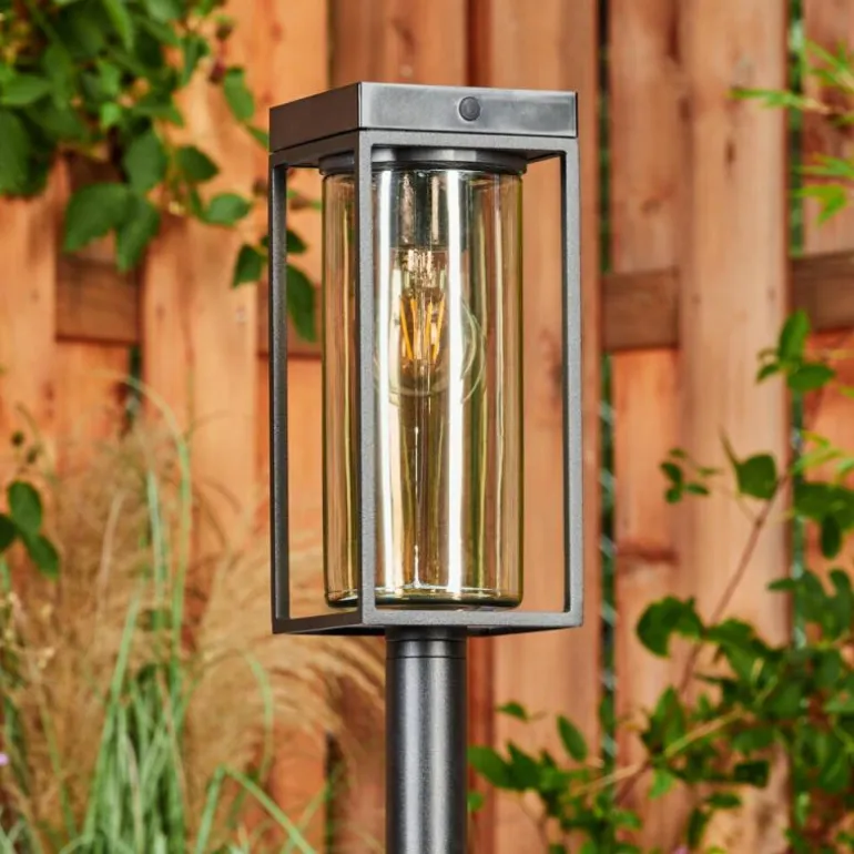 Borne lumineuse Palanga LED Noir, 1 lumière