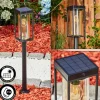 Borne lumineuse Palanga LED Noir, 1 lumière