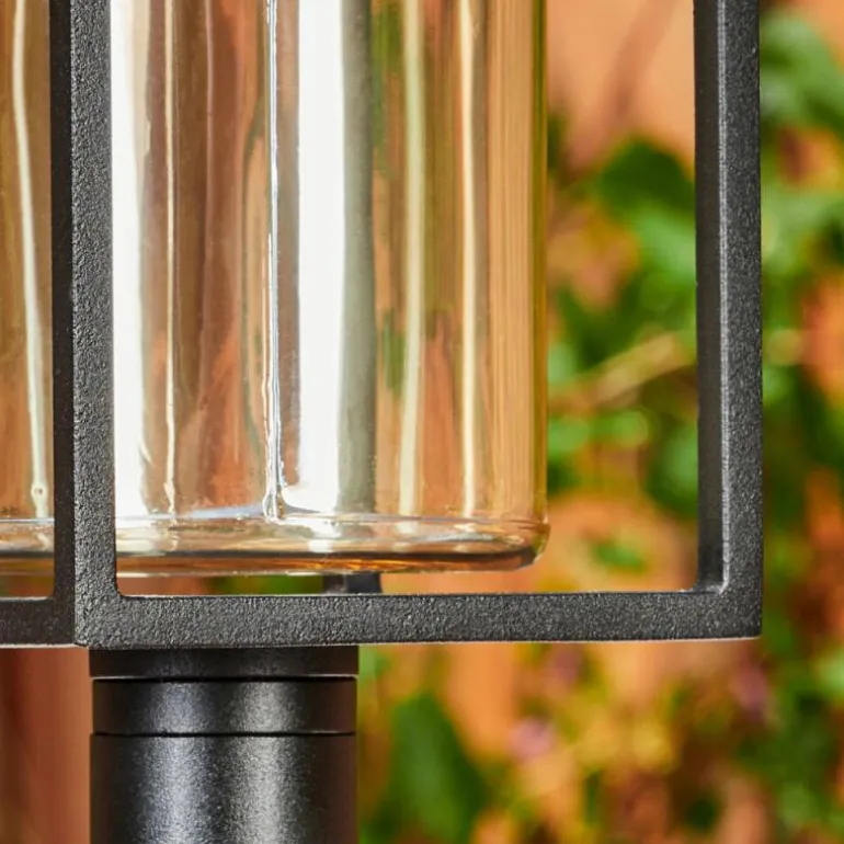 Borne lumineuse Palanga LED Noir, 1 lumière
