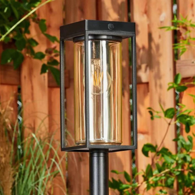 Borne lumineuse Palanga LED Noir, 1 lumière
