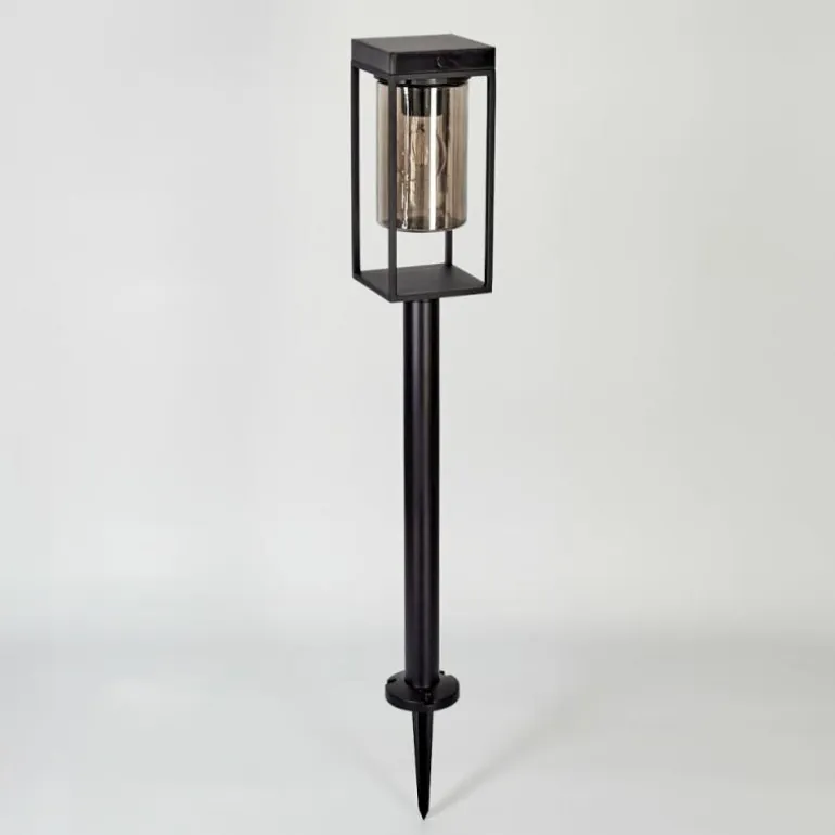 Borne lumineuse Palanga Noir, 1 lumière