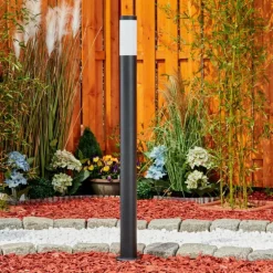 Borne lumineuse Ruti Noir, 1 lumière