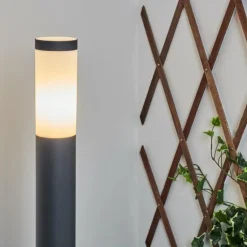 Borne lumineuse Sessa Anthracite, 1 lumière