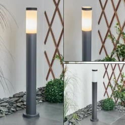 Borne lumineuse Sessa Anthracite, 1 lumière