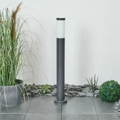 Borne lumineuse Sessa Anthracite, 1 lumière