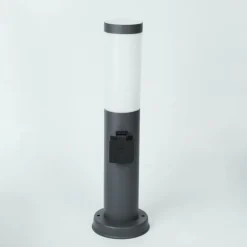 Borne lumineuse Sessa Anthracite, 1 lumière