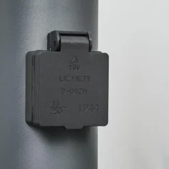 Borne lumineuse Sessa Anthracite, 1 lumière