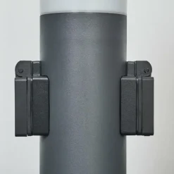 Borne lumineuse Sessa Anthracite, 1 lumière