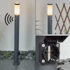 Borne lumineuse Sessa Anthracite, 1 lumière, Détecteur de mouvement
