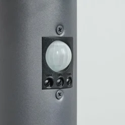 Borne lumineuse Sessa Anthracite, 1 lumière, Détecteur de mouvement