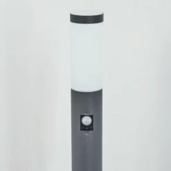 Borne lumineuse Sessa Anthracite, 1 lumière, Détecteur de mouvement