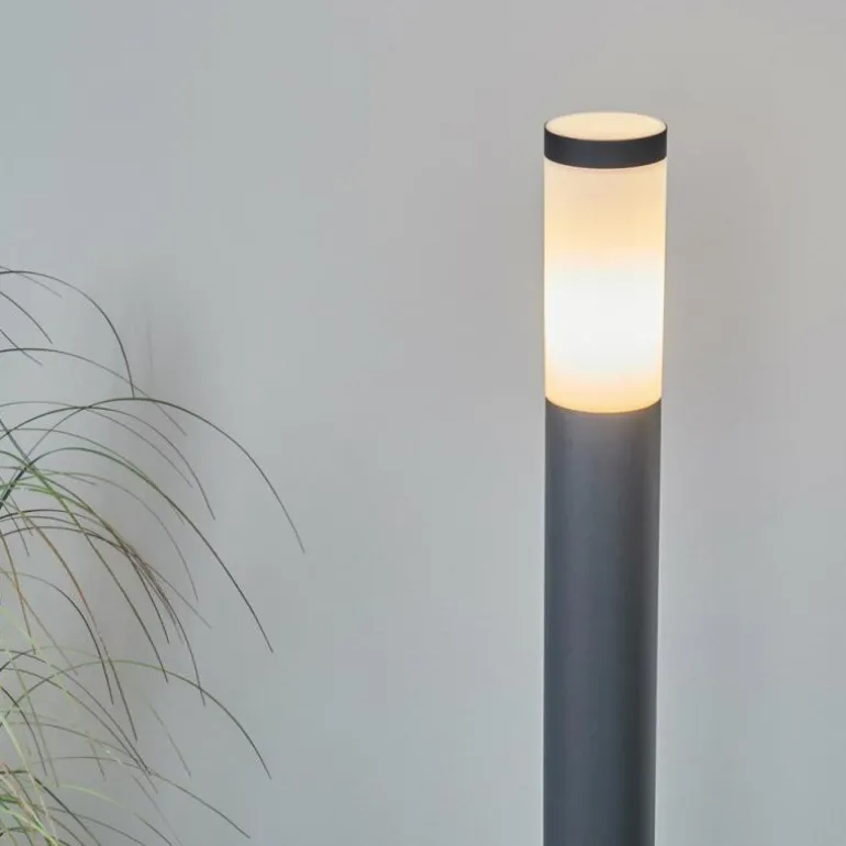 Borne lumineuse Sessa Anthracite, 1 lumière