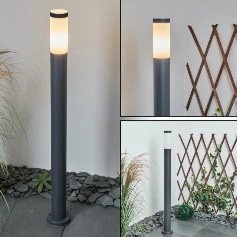 Borne lumineuse Sessa Anthracite, 1 lumière